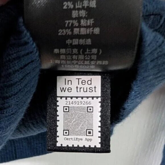 Ted Baker | Dvana ribbed turtleneck with frilled detail - Picture 9 of 14